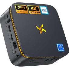 Huidun H30 Mini PC Intel Twin Lake N150 (Beats N100, up to 3.60GHz), 16GB RAM 512GB M.2 SSD Mini Desktop Computer Windows 11 Pro, 4K Dual HDMI, Dual Band WiFi, Gigabit Ethernet, for Home/Office