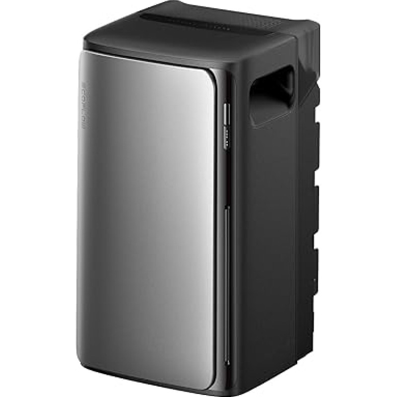 ECOFLOW STREAM AC Pro 0% PVM, balkono elektrinė su atmintimi, 1,92 kWh saulės energijos kaupiklis, 100% suderinama su visomis balkono elektrinėmis, 2300 W dviguba kintamosios srovės jungtis, galima išplėsti iki 21 kWh, Plug & Play