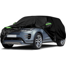Automobilio dangtis vandeniui atsparus pakeitimas Land Rover Range Rover Evoque 2011-2025, pilnas garažo automobilio dangtis Lauko dangtis lietaus sniegui Saulės dulkėms UV apsauga Vėjo apsaugotas automobilio brezentas Žiemą ir vasarą