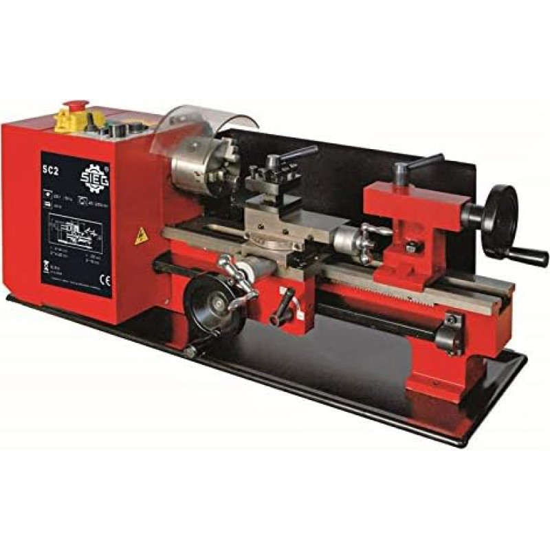 Metalo tekinimo staklės SC2/350, antgalio plotis 350 mm, 500 vatų bešepetėlinis variklis