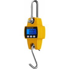 KRXSOBNV, Gepäckwaage, Mini-tragbarer Kran, LCD-Digital-Elektronik-Haken-Hängewaage, Schlaufenwaage, Digitale Reise-Post-Angelhakenwaage,Kranwaagen