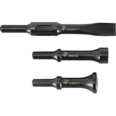 Astro Pneumatic Tool 49803 3 Piece Chisel & Hammer Bit Set .498 Shank