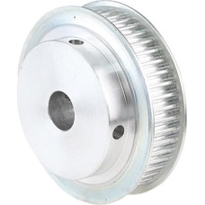 Legierungsriemenscheibe 5M-48T Bogenzahnlochgröße 12/14/15/16/17/19/20 mm Riemenscheibe passend for 5M Gummiriemenbreite 15 mm(20x6x2.8 mm)