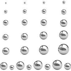 304 Nerūdijančio plieno rutuliuko skersmuo 0,4 mm 0,5 mm 1 mm - 10 mm didelio tikslumo guolių rutuliukai Maži lygūs kieti rutuliukai (vienas dydis, 3 mm)