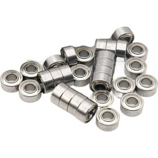 FPJQOBJC 50 Stück Hochgeschwindwigkeitslager R L-520 1060 1040 1480 730 ZZ(L-520ZZ 2x5x2.5mm)