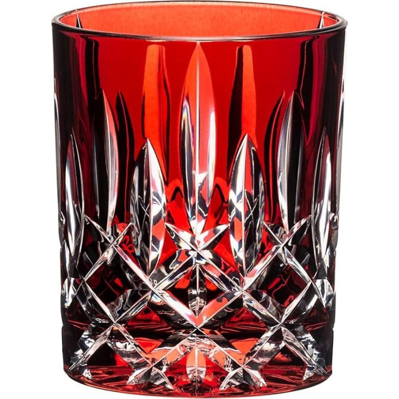 RIEDEL Laudon Tumbler Red Crystal Single Pack Machine Made