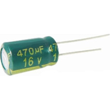 50PCS 16V470UF High Frequency Low Resistance 470UF16V Electrolytic Capacitor Volume 8 * 12MM Capacitance Meters