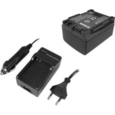 Fotoaparato ličio jonų baterija 900 mAh + įkroviklis su automobiliniu adapteriu, skirtas Canon Legria FS46 FS36 FS100 FS200 FS406 HF M32 HF M307 HF M406 HG10 FS-46 FS-36 FS-100 FS-200 FS-40 06 HG-10 US