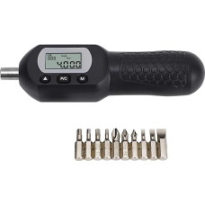 Zaweliyo Digital Verstellbarer Torsionsschraubendreher 1/4in Antrieb LCD -Hintergrundbeleleuchtung für -Enthusiasten Arbeiter