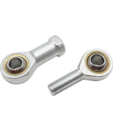 OZXJW 4 Stück 5 mm/6 mm/8 mm/10/12 mm/16 mm/18 mm/20 mm männlich/weiblich SA SI T/K POSA8 PHSA8 Kugelgelenk metrisches Gewindestangenkopflager(SI5 5 mm, dešinysis sriegis)