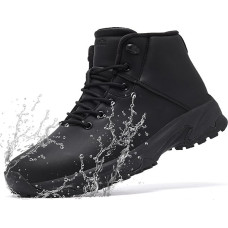 SHULOOK Chef's Shoes Men's Waterproof Work Shoes Kitchen Non-Slip Shoes Men's Gastro Waiter Outdoor Without Steel Cap