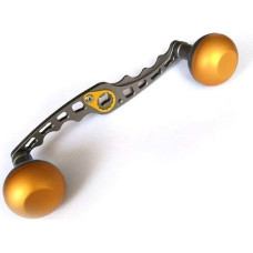 Angelzubehör Angelrolle Griff Legierung Aliuminio Ködergußteilbandspule Loch 8 * 5mm Angelrolle Griff Rocker Zubehör