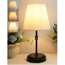 Bedside Lamp Touch Dimmable, HSLighting Table Lamp Touch Dimmable Light Bulb 3 Brightness Levels Adjustable Desk Lamp Minimalist Table Lamp for Bedside Table Bedroom Reading Living Room