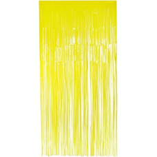 Boland - Neoninė folijos užuolaida, 200 x 100 cm, Naujųjų metų išvakarių, vestuvių ar gimtadienio šventės dekoracija, puošmena, blizganti užuolaida