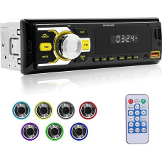 NHOPEEW 1 DIN automobilinis radijas - automobilinis radijas su dviguba 