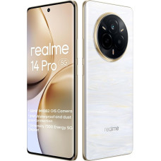 realme 14 Pro 5G Smartphone 12+512GB, Camera 50MP IMX882 OIS, Dimensity 7300 Processor, Curved Display Vision 120Hz 6.77 Inch, Titanium Battery 5260mAh, White