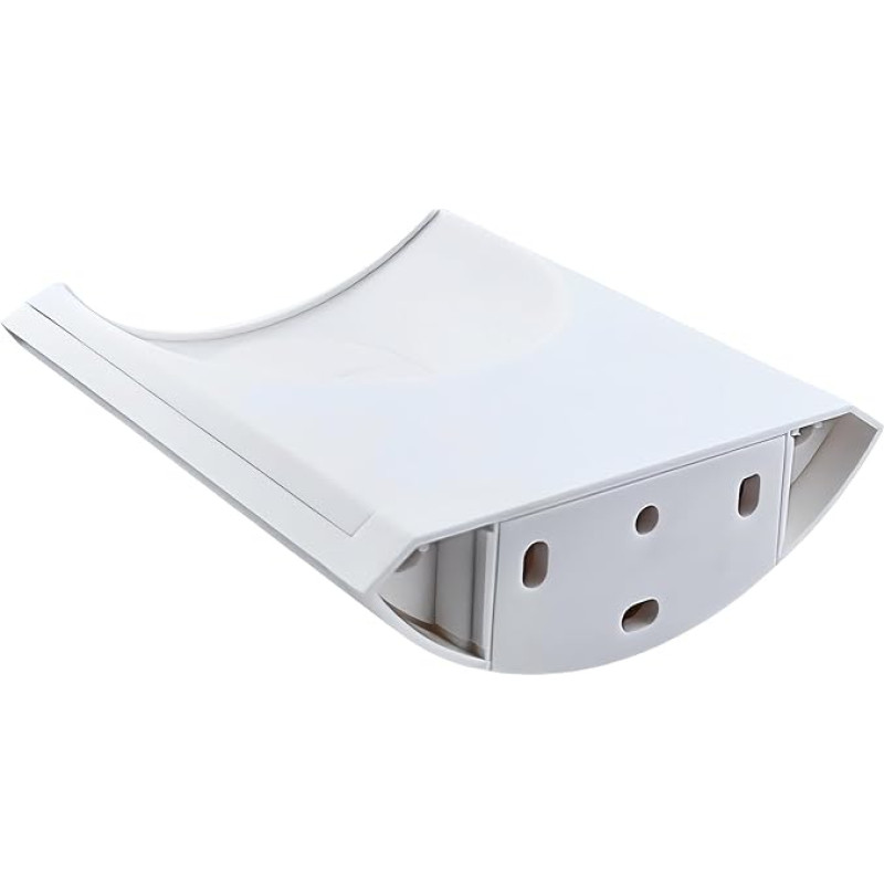 Sintron Lautsprecher Regal-Wandhalterung für Echᴏ Pop, Google Nest & HomePod mini – kompakter Smart Speaker Halter mit Kabelmanagement, Platzsparend Halterung, für Wohn & Schlafzimmer, Küche (Weiß)