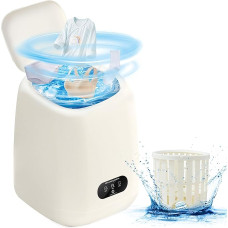 Mini Washing Machine with Spin Washing Machine up to 3 kg, Travel Washing Machine, Mini Washing Machine for Baby Clothes/Pet Clothes/Underwear/Socks