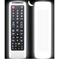 Luminous Replacement Remote Control for Samsung TV Remote Universal Silicone Case with Lanyard Glow in the Dark