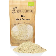 Bäckerei Spiegelhauer Ekologiški mielių dribsniai 400 g Be glitimo Vegan I Pikantiški ir sūrūs ekologiški maistinių mielių dribsniai I Ekologiškos maistinės mielės be glitimo, ekologiški mielių dribsniai