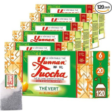 Yunnan Tuocha Zouji - Bio Grüner Tee - Antioxidantien - 120 Teebeutel - 240g - Garantierte Yunnan-Qualität