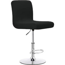 Mswborml Stretch Protective Covers for Bar Stools Set of 2/4, Universal Bar Stool Chair Covers, Removable Protective Cover Chair High-Backed Chair with Elastic Band, Chair Cover Office Chair Seat