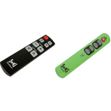 Seki Medium Learning Universal Remote Control Black & Slim Green - Learning Replacement Remote Control