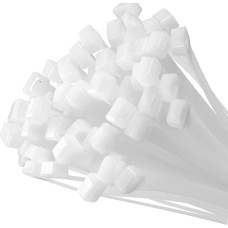 Plastikiniai nailoniniai užtrauktukai su užtrauktukais, labai stiprūs užtrauktukai su užtrauktukais, 260 svarų, itin platūs plastikiniai užtrauktukai su užtrauktukais, dideli užtrauktukai su užtrauktukais, itin ilgi užtrauktukai su užtrauktukais (balti, 6