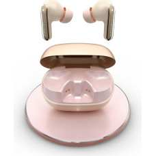 Energy Sistem Serenity ANC Ultra - Bluetooth-Kopfhörer mit hybrider Geräuschunterdrückung ANC bis zu -35 dB, 25 Stunden Akkulaufzeit, Qi-kabelloses Aufladen, IPX4 wasserdicht und aus recyceltem