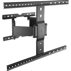 Poppstar TV Wall Mount Swivelling 37-80 Inch Super Strong for Flat and Curved Monitors up to 50 kg (VESA 200 x 200 up to max. 600 x 400)