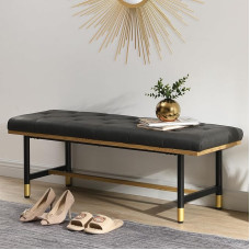 FERFALDER Paminkštintas valgomojo suolas, dirbtinės odos miegamojo suolas, akcento suolas prieangiui, langui, kampui, miegamajam, miegamojo prieškambariui, svetainei, pilkas