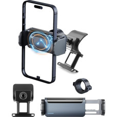 YEE PIN Mobile Phone Holder Compatible for Nissan X-Trail T33 2022-2024 | 360° Rotation | Automatic Locking | Compatible with 4-7 Inch Smartphones, X-Trail Car Accessories