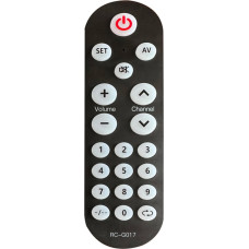 Riry Big Button TV-Fernbedienung, Universal-TV-Fernbedienung, einfache einfache Grundsteuerung – keine unnötigen Extras.