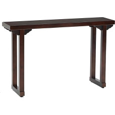 KKonsolentisch Schmal Console Table Small, für Flur Hinter Dem Sofa Oder Wohnzimmer, Rustikaler Stil Einfache Montage, Modern Oder Landhausstil(120 * 30 * 80cm)