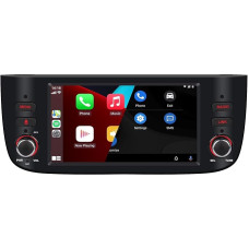 Automobilinis radijo imtuvas Fiat Punto (2010-2016) Linea (2012-2015) Radijo imtuvas su belaidžiu CarPlay Android Automobilinis Bluetooth EQ HiFi/AM/FM USB