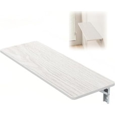 Klappbarer Schreibtisch zur Wandmontage, Laptoptisch, platzsparend, kompakte Werkbank für Arbeitszimmer, Schlafzimmer, Wohnzimmer