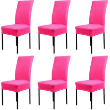 Sunnykud Universalūs elastiniai kėdžių užvalkalai, 4, 6, elastingi, šiuolaikinė apsauga, kėdžių užvalkalas, elastinis kėdžių užvalkalas, dvipusis elastinis užvalkalas