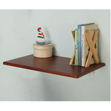 Gardeneea Klappbarer Wandklapptisch Wandklapptisch Klappbarer Wandtisch, stabile und robuste Konstruktion (Rotbraun)