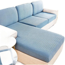 THUCHENYUC Magic Sofa Cover Stretch Waterproof Slipcovers Resistant Universal Sofa Cover Elastic Anti-Slip Spandex Universal Sofa Cover Couch Cushion (Colour: 3, Size: 5XL)