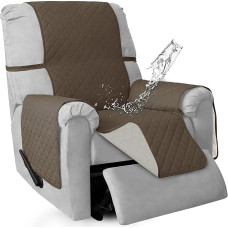 ISSUNTEX Dvigubos apsaugos vandeniui atsparūs denio kėdžių dangteliai gyvenamajam kambariui, dvipusė baldų apsauga, denio kėdės sofos sofos užvalkalas šunims, naminiams gyvūnams, vaikams (denio kėdė, kupranugaris / dramblio kaulo spalva)