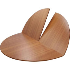 Faltbare runde Tischplatte aus Holz, 150 cm - robuste Esstischoberfläche für Bankette und Partys, einfache Lagerung, keine Beine, kompaktes Design für platzsparende Aufbewahrung