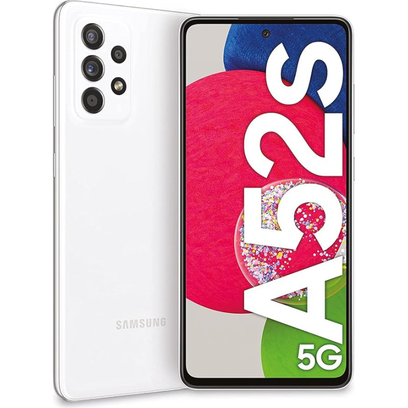 Samsung Galaxy A52s 5G Dual SIM 128GB 6GB RAM SM-A528B Awesome White