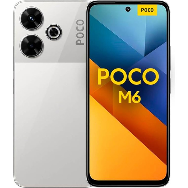 Xiaomi Poco M6 4G 256GB/8GB RAM Dual SIM Silver