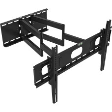 OKSI TV Wall Mount | Fit for TVs and Monitors 32 Inch (81 cm) - 70 Inch (178 cm) | Movement Tilt +/- 15° | Max Wall Distance 65 cm | TV Mount VESA Compatible 100x100 -660x400 | Black