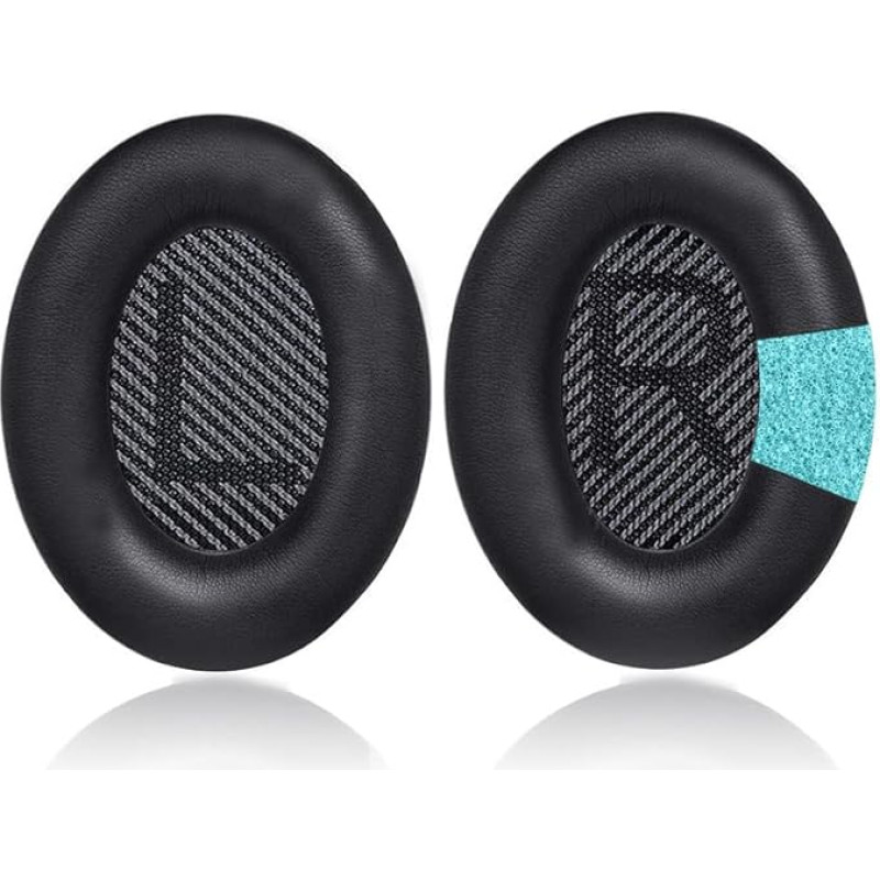 Ruikdly Bose Quietcomfort 35 ii Ear Pads, Bose Headphones Replacement Ear Pads, Original Ear Cushions Compatible with Bose QC35/QC35 ii Headphones (Black)