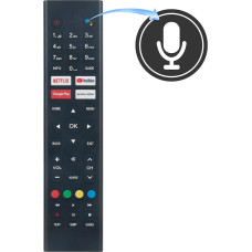 Replacement Remote Control Fit for RCA Android Smart TV RS24H1-UK RS32F3-UK RS43F3-UK RS50F3-UK RS24H1 RS32F3 RS43F3 RS50F3