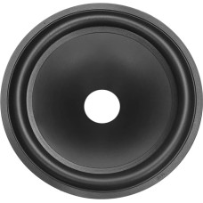 uxcell 2.5 cm Voice Coil with Rubber Trim Matte Black Paper Speaker Cone/Subwoofer Cone