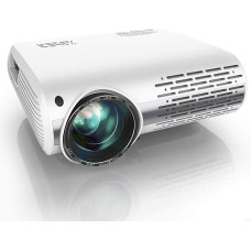 Projector, Full HD 1080P 25000 Lumens Projector 5G WiFi Bluetooth Projector 4K Video Supported, YABER Y30 LED Home Cinema Projector 300 Inch Display Compatible with Smartphone/Laptop/TV Stick/PPT/PS5