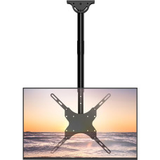 WALI TV Ceiling Mount Adjustable Mount Fits Most LED, LCD, OLED and Plasma Flat Panel Screens 26