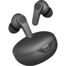 Fresh 'n Rebel Twins Rise Wireless In-Ear Bluetooth Headphones with Noise Cancellation, Ambient Mode, Multipoint Bluetooth, In-Ear Sensing, Splashproof, 30 Hours Playtime (Storm Grey)